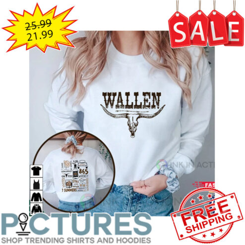 Wallen Western Whiskey Country Music shirt