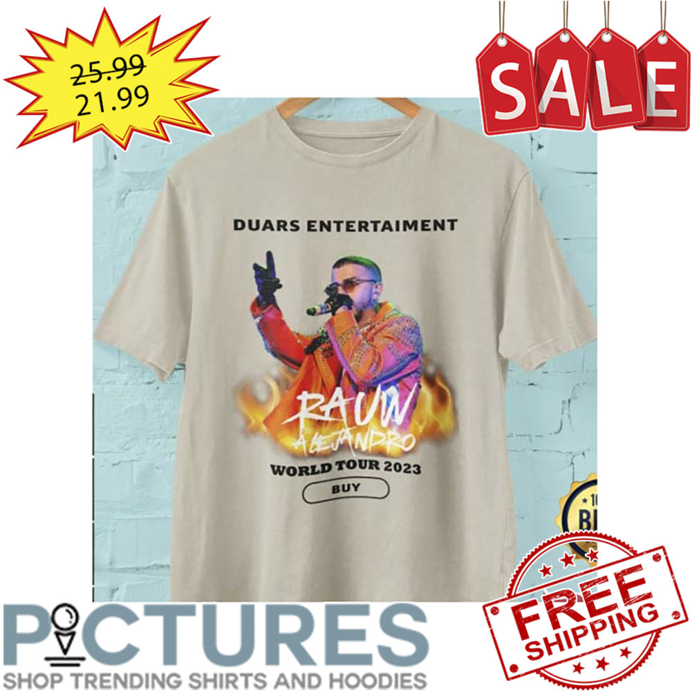 Rauw Alejandro World Tour 2023 Shirt