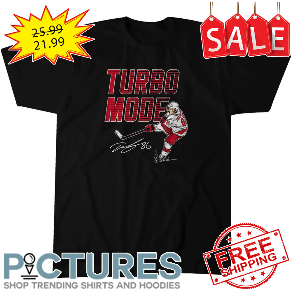 Teuvo Teräväinen Turbo Mode Carolina Hurricanes NHL Signature shirt