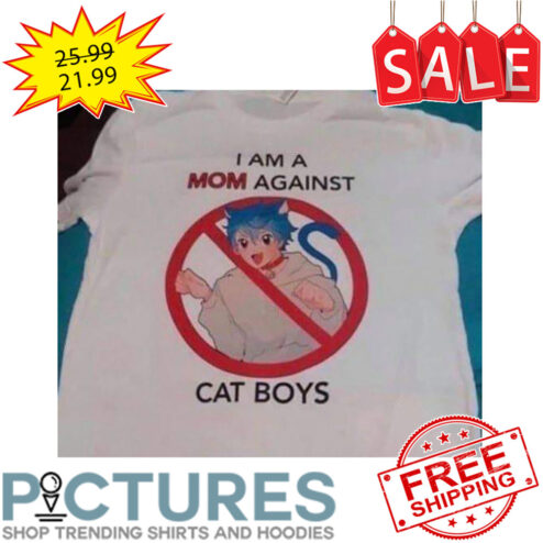 Anime Cat I Am A Mom Against Cat Boys shirt