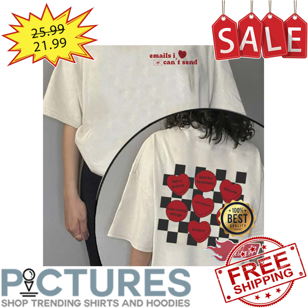 Carpenter Sabrina Email I Can’t Send Tour shirt