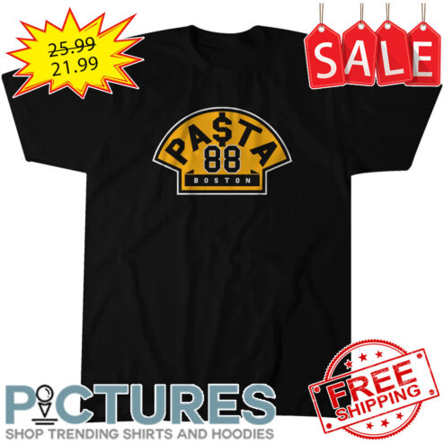 David Pastrňák Number 88 Pasta Boston Bruins NHL shirt
