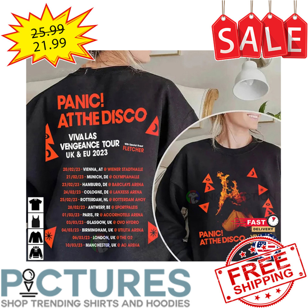 Panic At The Disco Tour 2023 Shirt