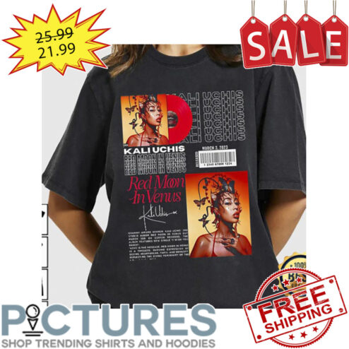 Rap Kali Uchis Red Moon In Venus Album Shirt