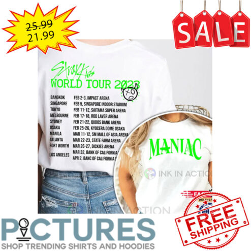 Stray Kids World Tour 2023 Shirt