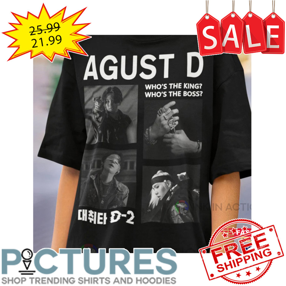 Agust D Concert Min Yoongi Shirt