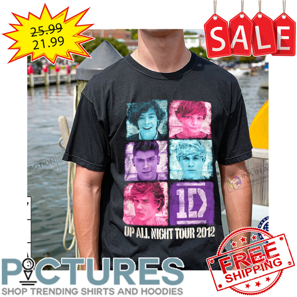 Harry Styles One Direction Up All Night Tour 2012 Shirt