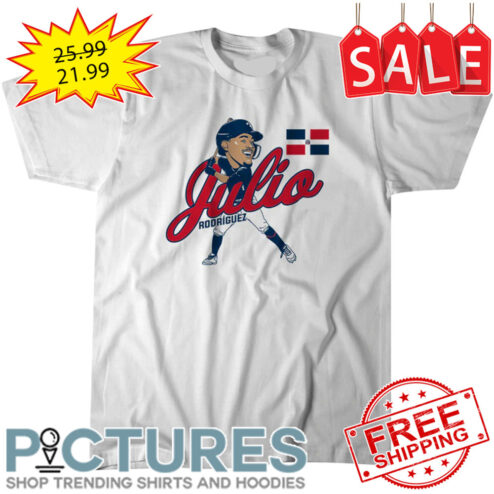 Julio Rodríguez Seattle Mariners Dominican Flag MLB shirt