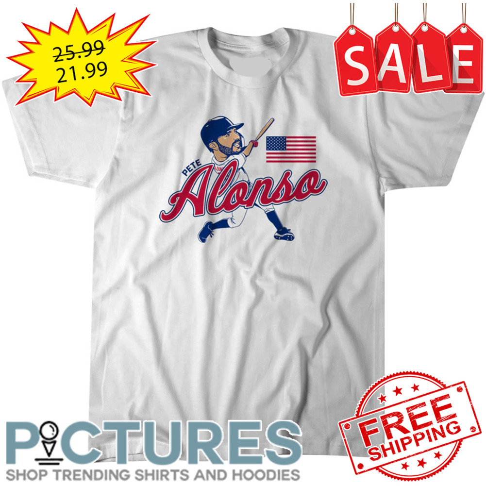Pete Alonso American Flag New York Mets MLB shirt
