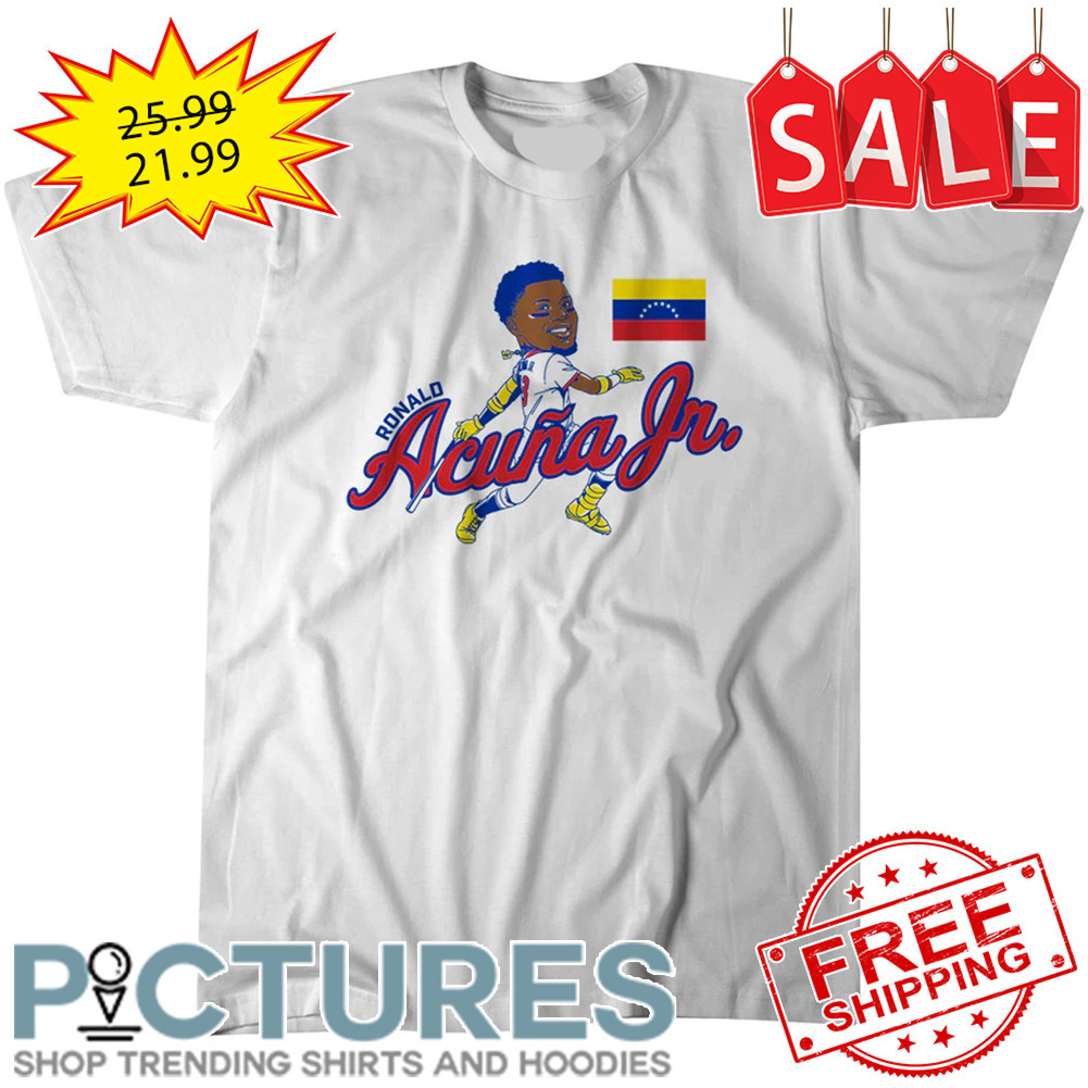 Ronald Acuña Jr. Venezuelan Flag Atlanta Braves MLB shirt