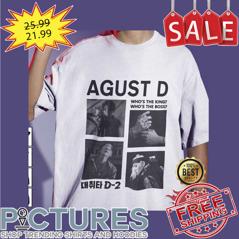 Agust D Suga Solo World Tour In US 2023 shirt