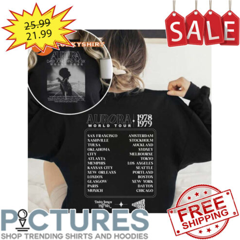 Aurora World Tour 2023 Music shirt