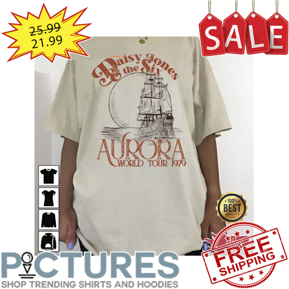 Aurora World Tour Band Embroidered shirt