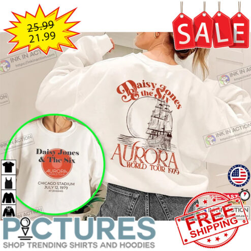 Daisy Jones And The Six Band Aurora World Tour shirt