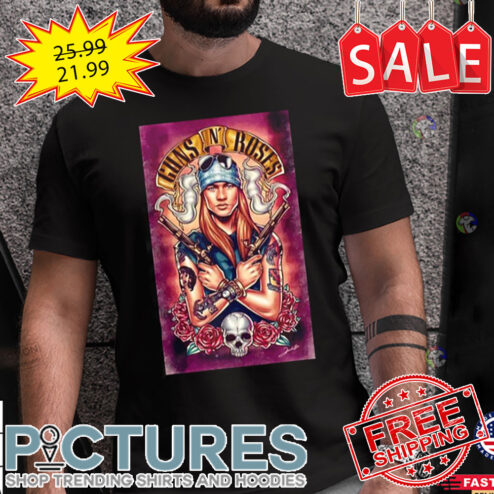 Guns N’ Roses Concert Tour Shirt