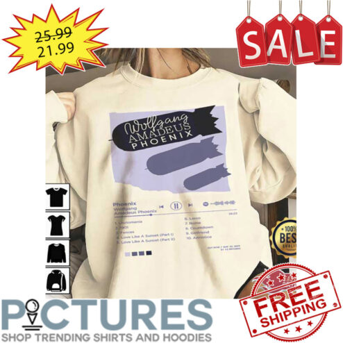 Phoenix Wolfgang Amadeus Phoenix Album Tracklist Shirt