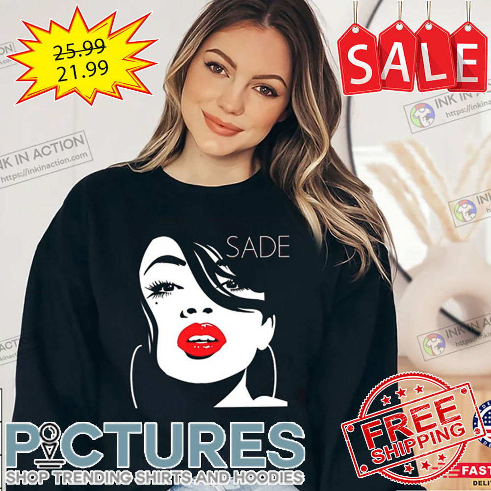 Sade Tour Concert 2023 Black shirt