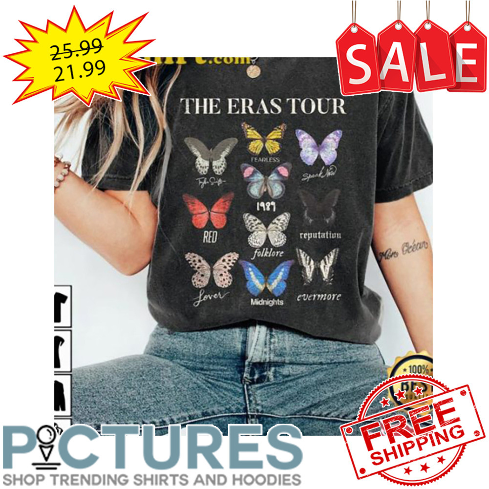 The Eras Tour Butterfly Taylors Version 2023 shirt