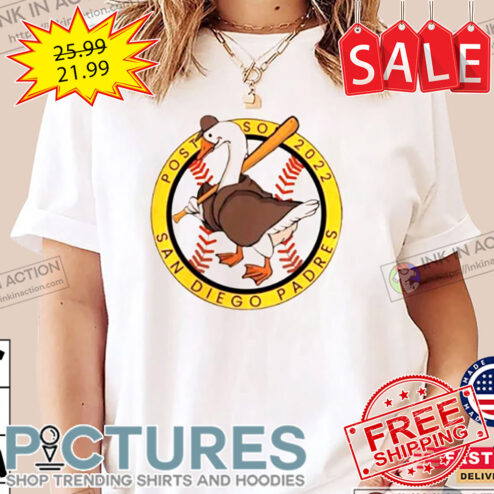 San Diego Padres Goose Baseball Playoff shirt