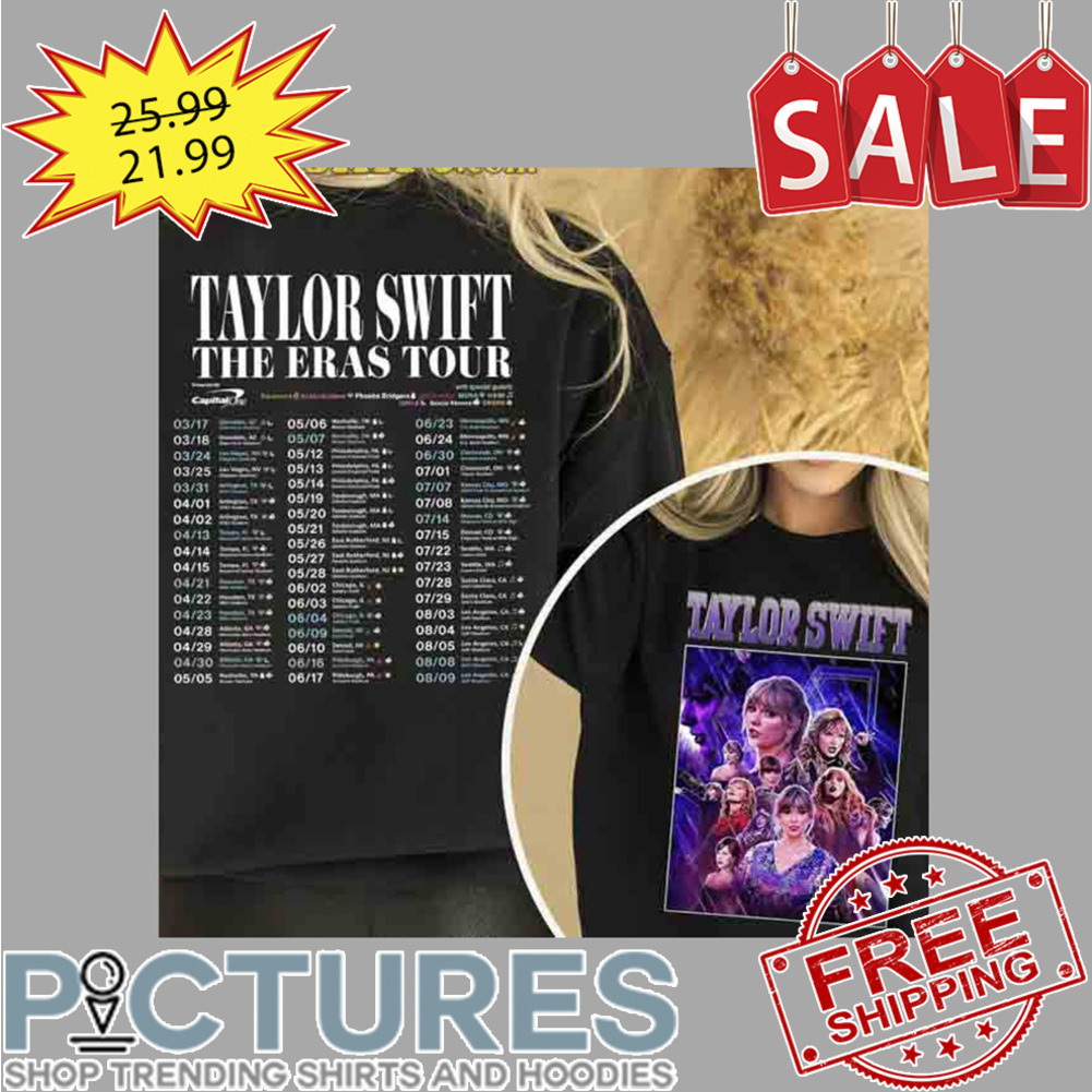 Taylor The Earas Tour 2023 Avenger Shirt