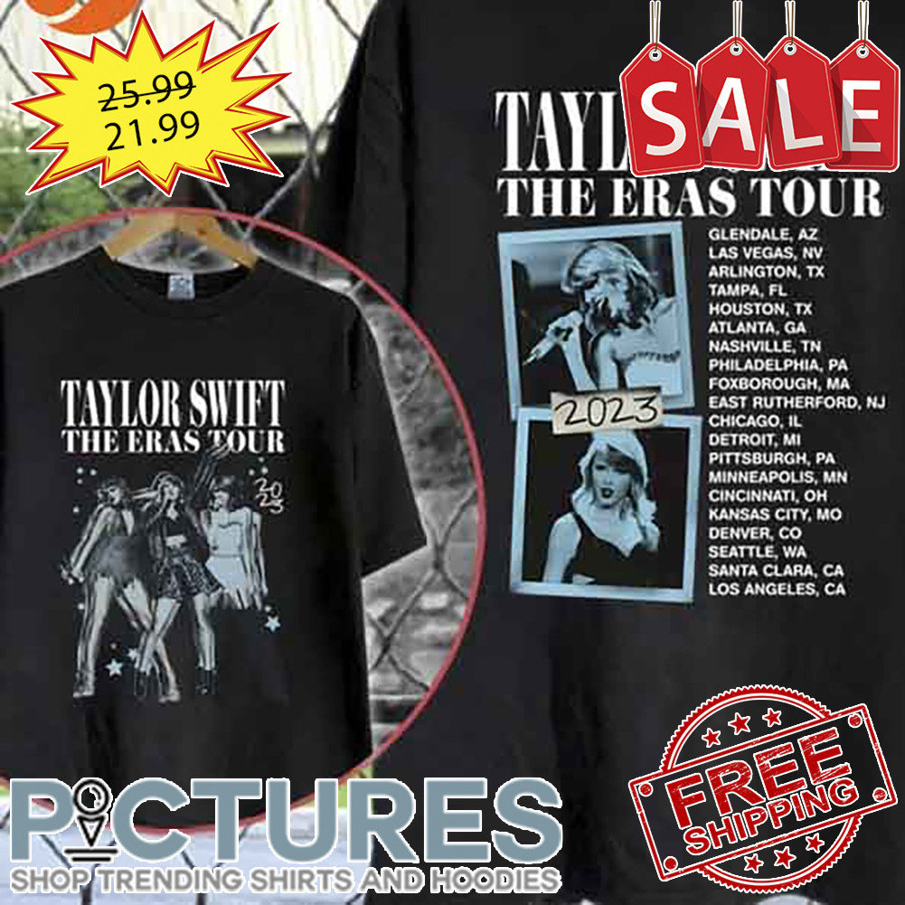 Taylor The Eras Tour 2023 Vintage 90s Shirt