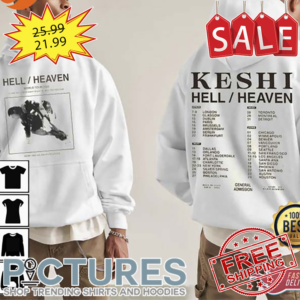 Keshi Hell and Back Tour 2023 With Special Guests shirt