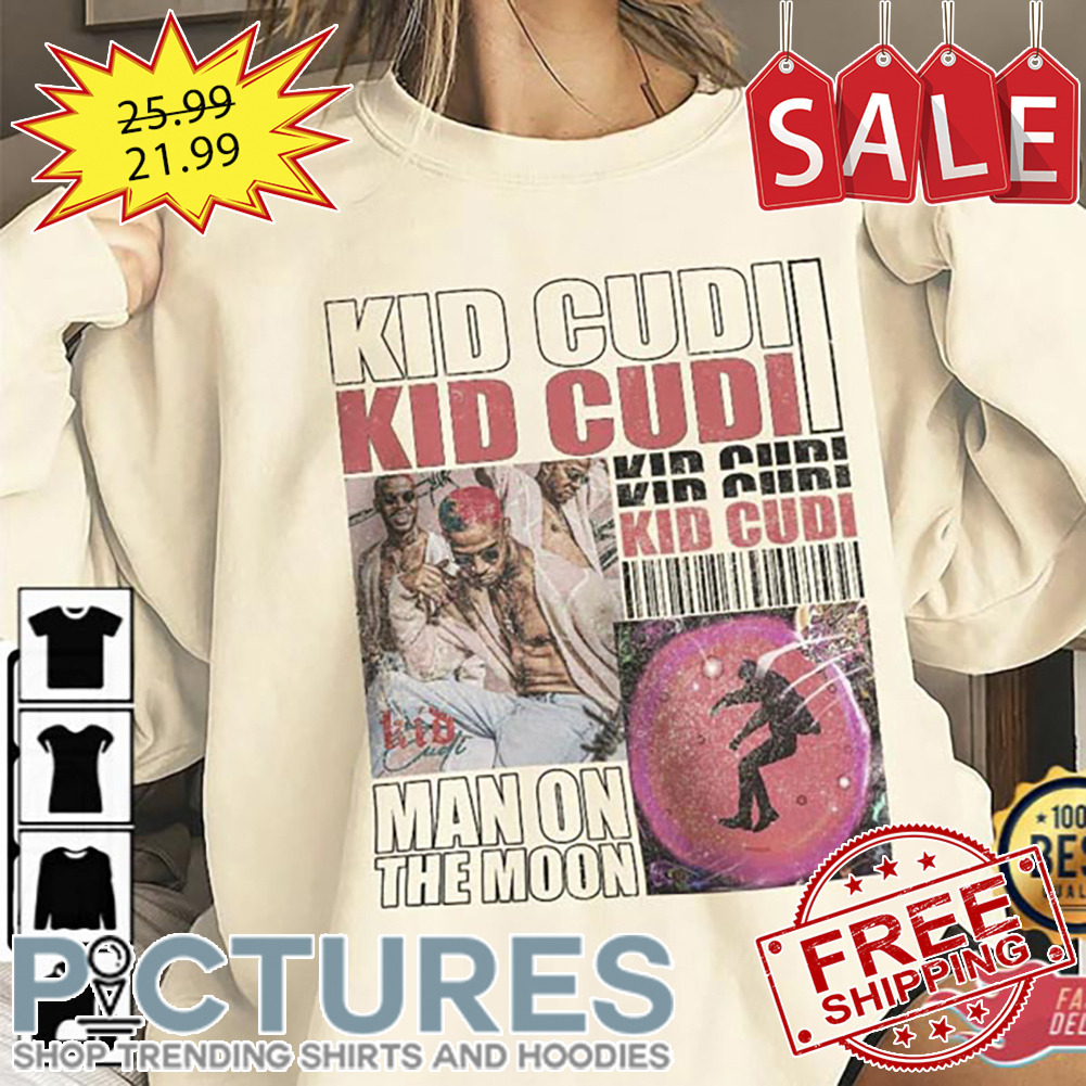 Kid Cudi Man On The Moon Album Tracklist Shirt