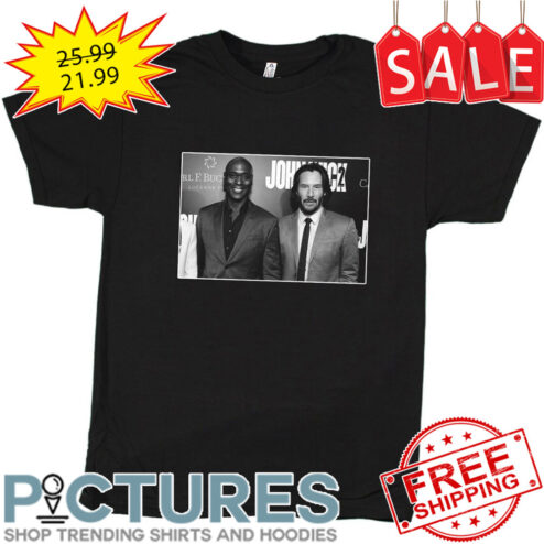 Lance Reddick v Keanu Reeves Shirt
