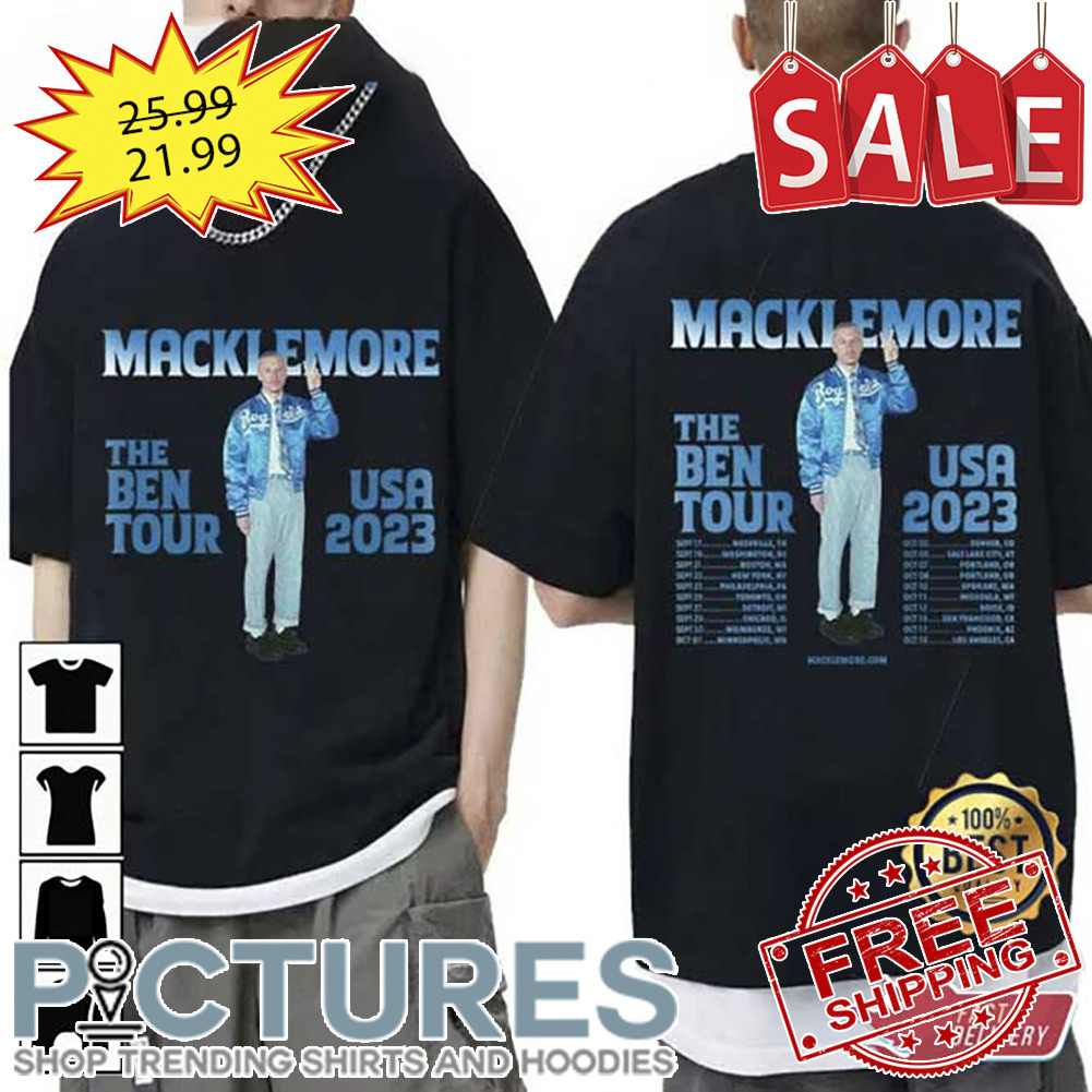 Macklemore The Ben Tour 2023 Shirt