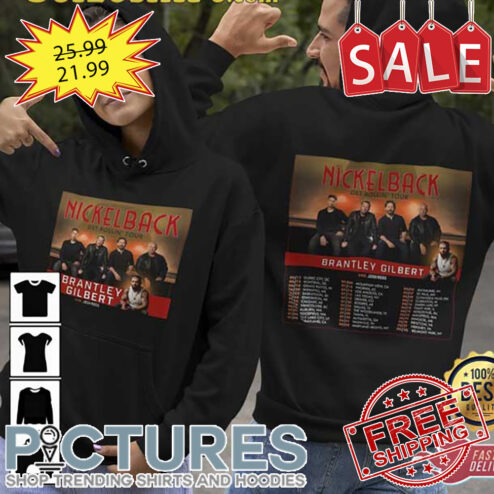 Nickleback Get Rollin 2023 Tour Shirt