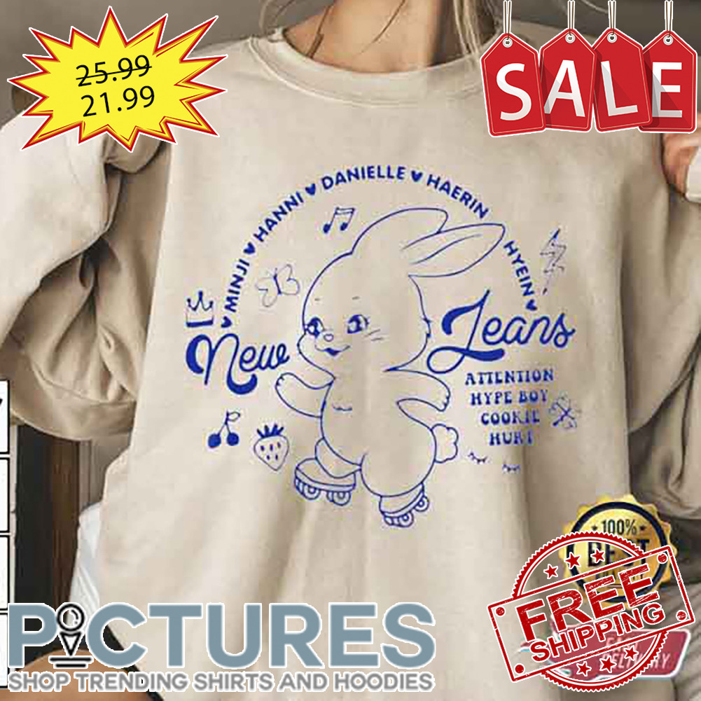 Bunny Newjeans Track List Shirt