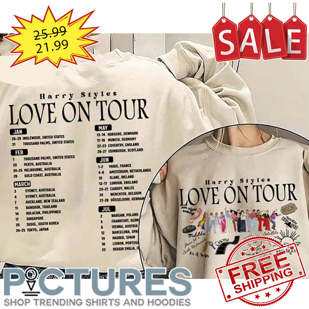 Harry Styles Love On Tour 2023 Shirt