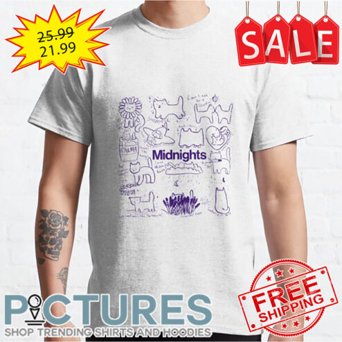 Taylor Midnights cats Album Lyrics shirt