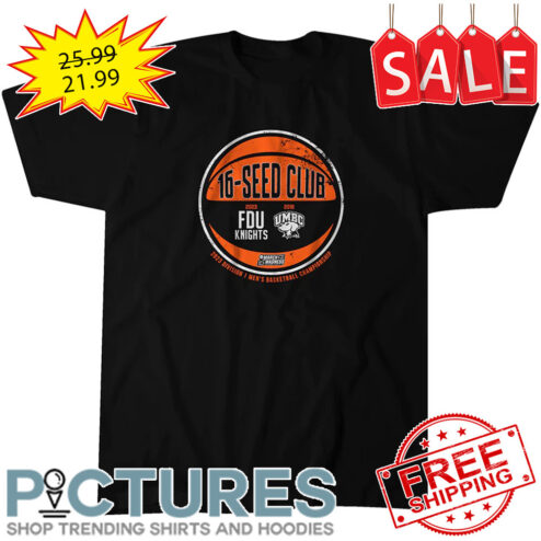 Fairleigh Dickinson Knights 16-Seed Club 2023 Division I Men's Basketball Championship shirt