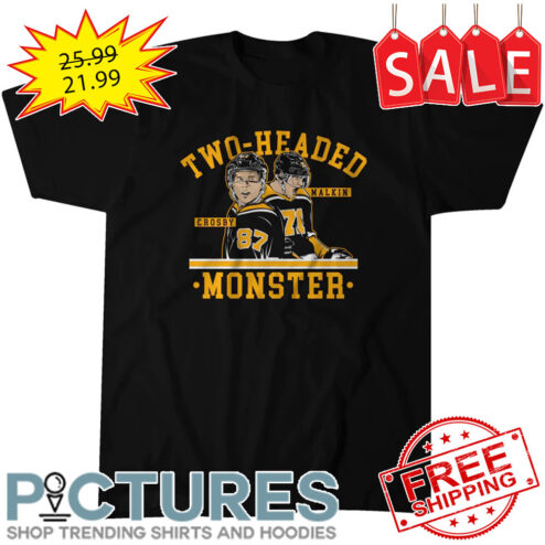 Sidney Crosby And Evgeni Malkin Two-Headed Monster Pittsburgh Penguins NHL shirt