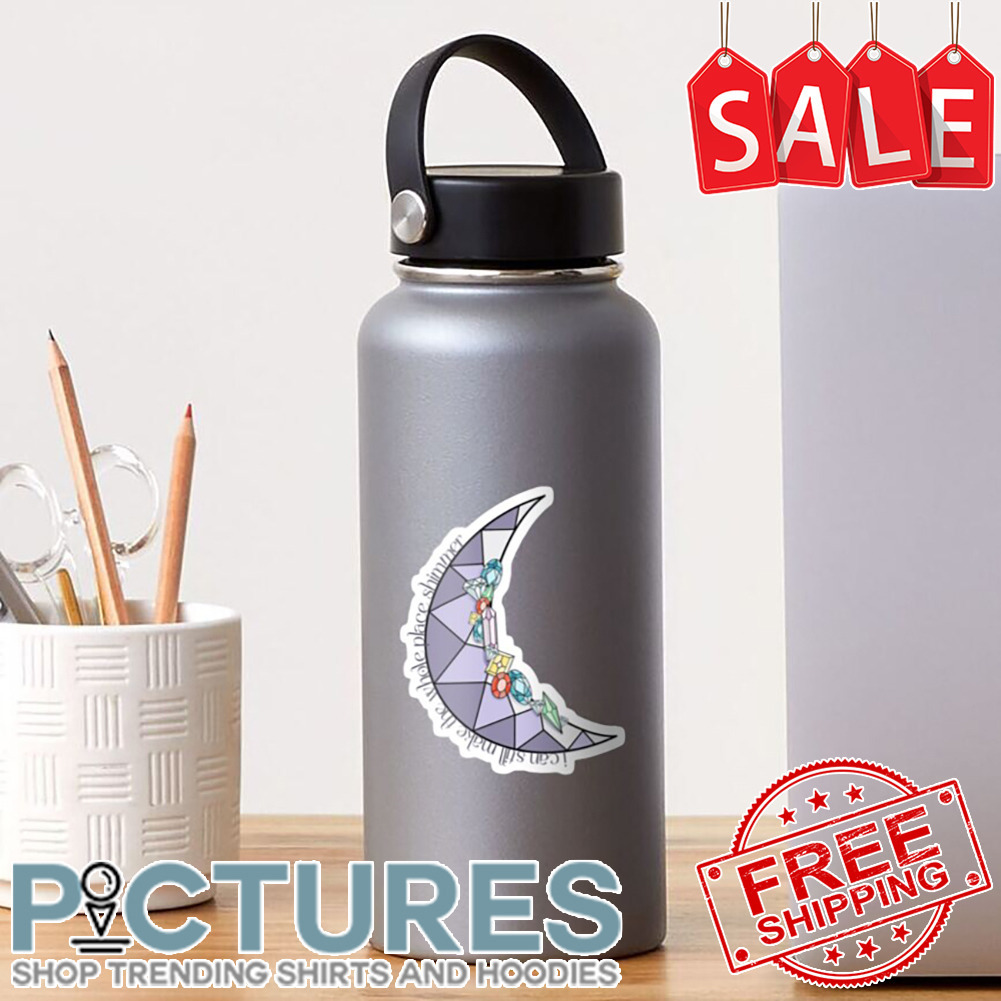 TS Bejeweled Moon Can Still Make The Whole Place Shimmer Sticker