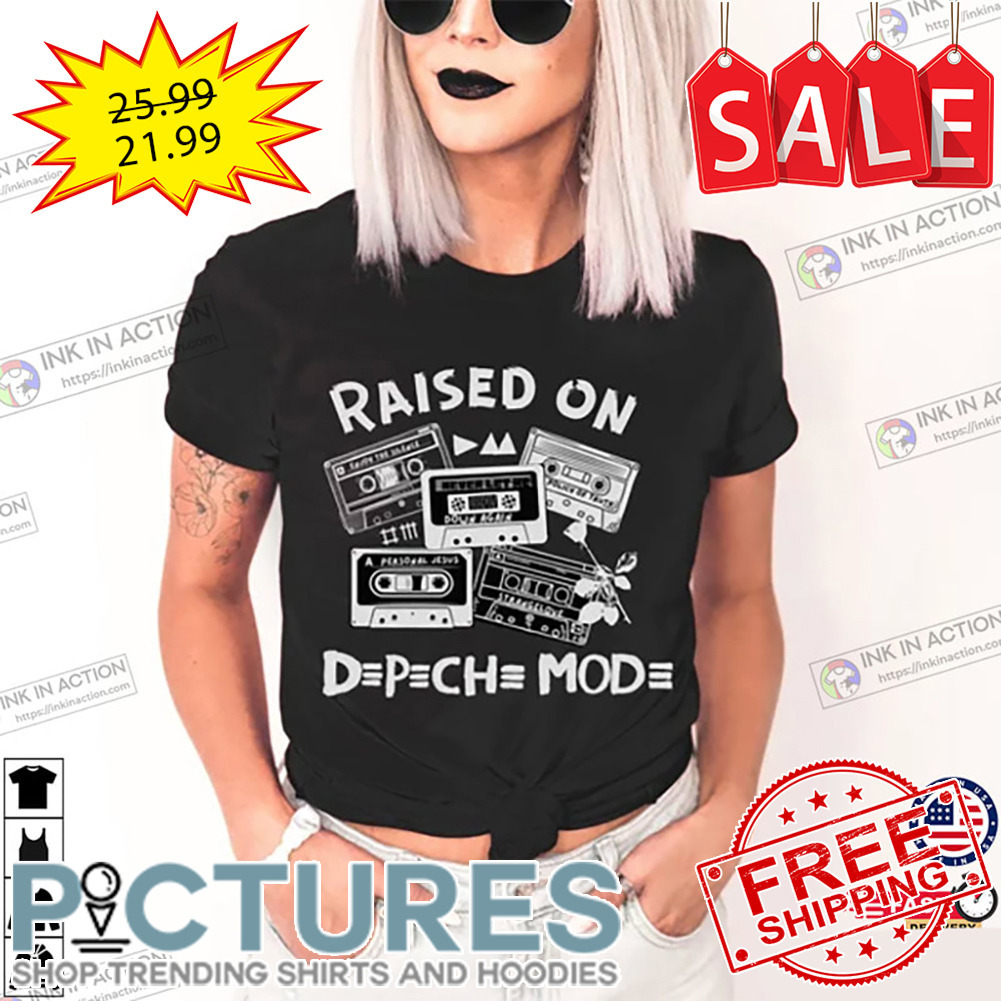 Cassette Raised on Depeche Mode shirt