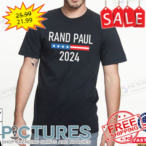 Rand Paul President 2024 American Flag shirt