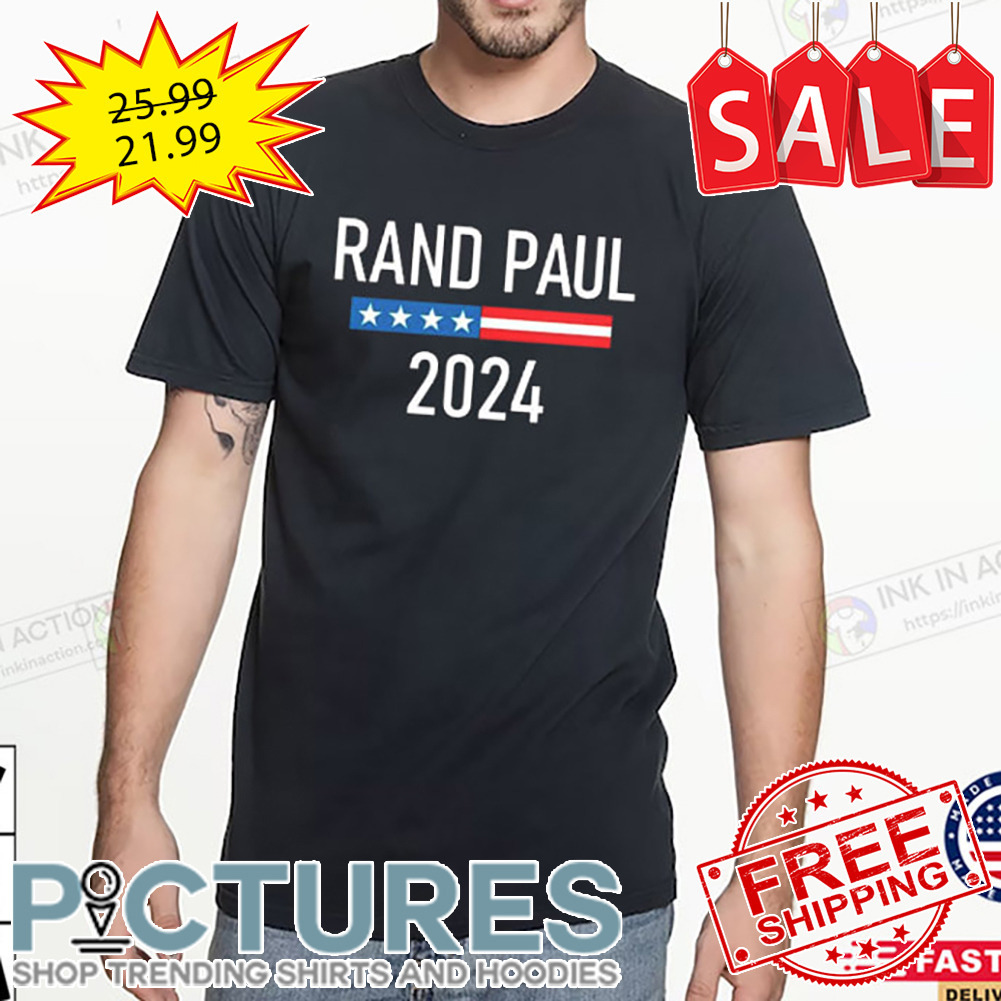 Rand Paul President 2024 American Flag shirt