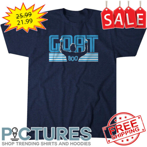 Lionel Messi 800 Goal GOAT Legend shirt