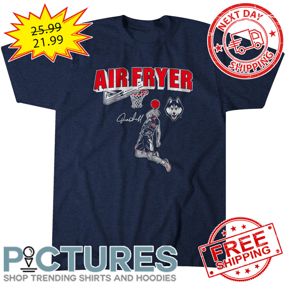 Jordan Hawkins Air Ftyer Connecticut Huskies NCAA Signature shirt