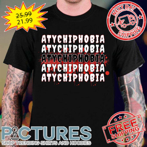 Fear Of Failure Atychiphobia Blood shirt