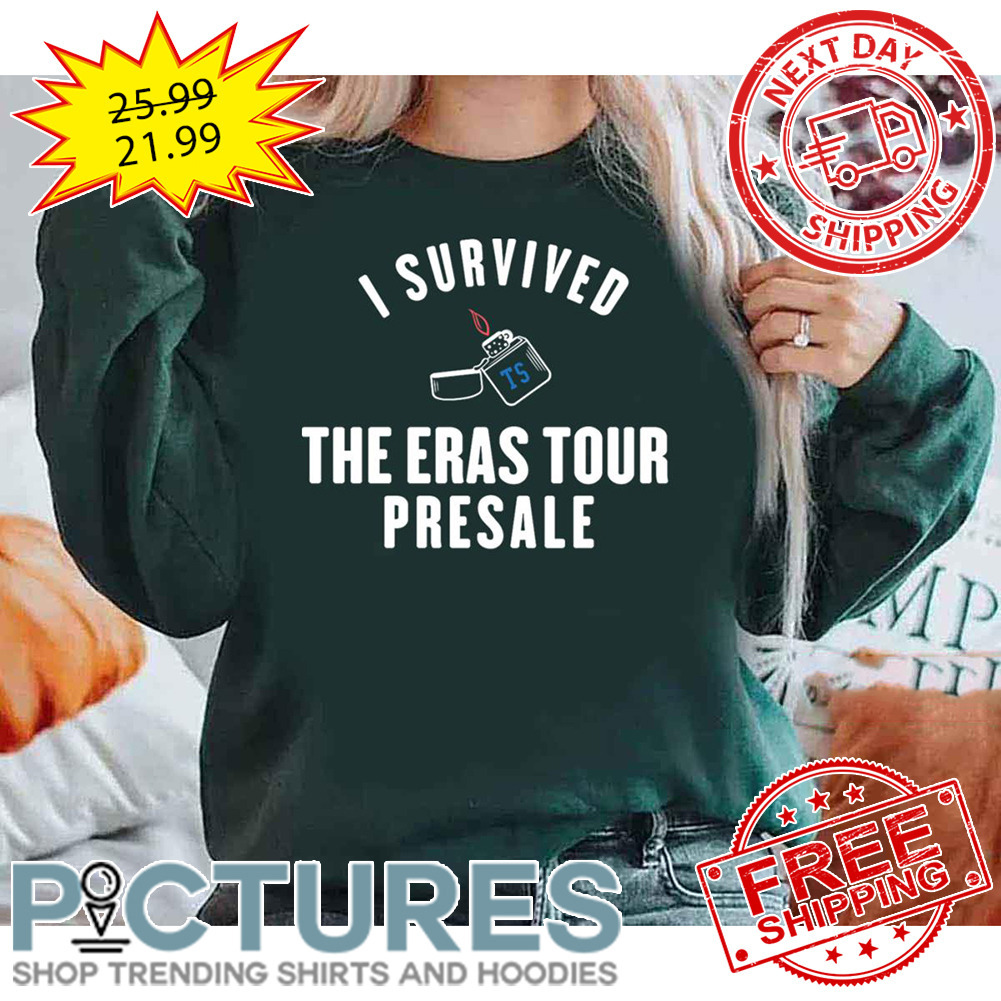 Gas I Survived The Eras Tour Presale shirt
