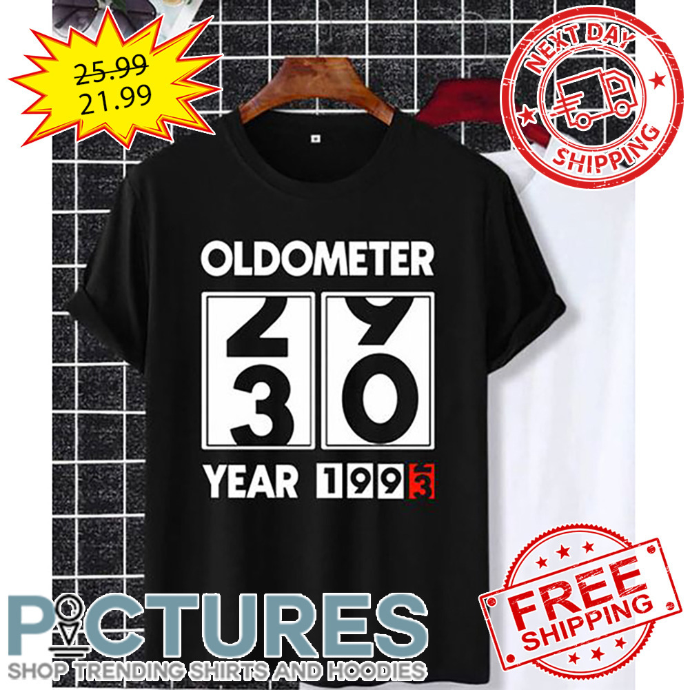 Oldometer 30 Year 1993 shirt