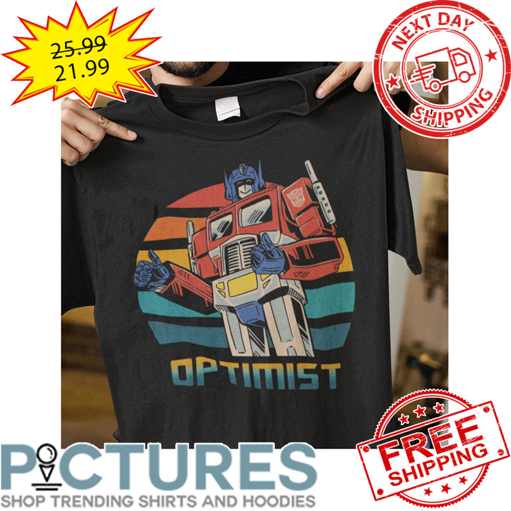 Optimus Optimist Retro Sunset Vintage shirt