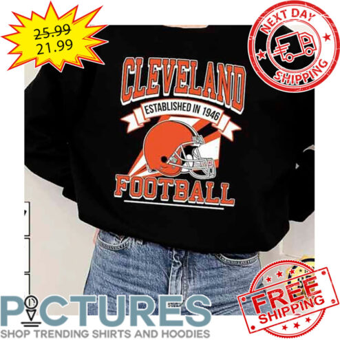 Cleveland Browns Established In 1946 Football NFL shirt