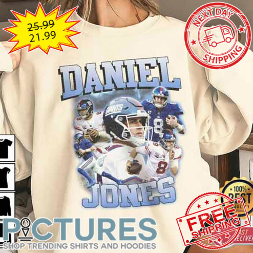 Daniel Jones New York Giants 90s Vintage NFL shirt