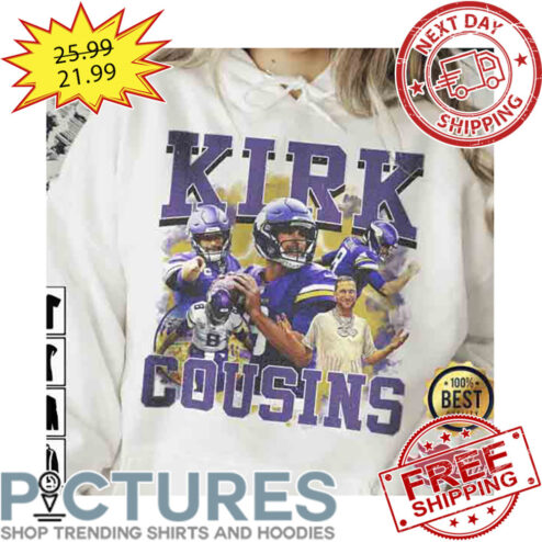 Kirk Cousins Minnesota Vikings 90s Vintage NFL shirt