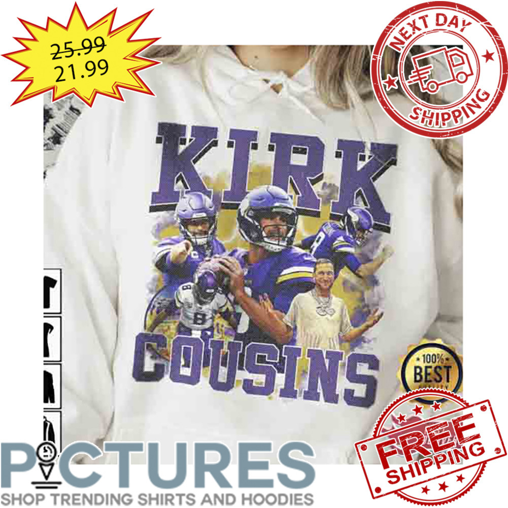 Kirk Cousins Minnesota Vikings 90s Vintage NFL shirt