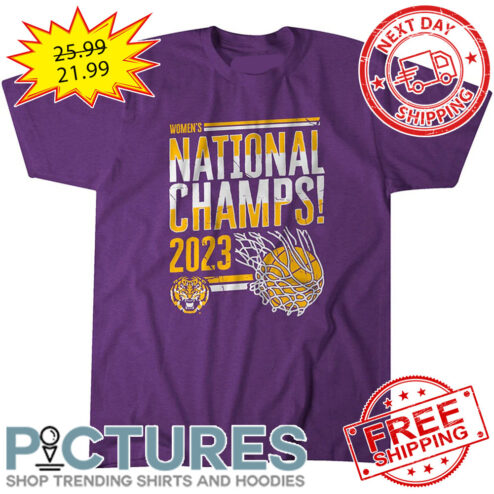 LSU Tigers Women's National Champs 2023 Basketball shirt